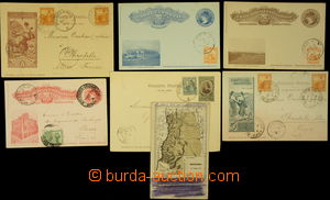 155797 - 1897-1904 ARGENTINA/ URUGUAY  7 picture uprated corresponden
