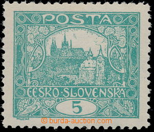 155850 -  Pof.4D, 5h blue-green with line perforation 11½;