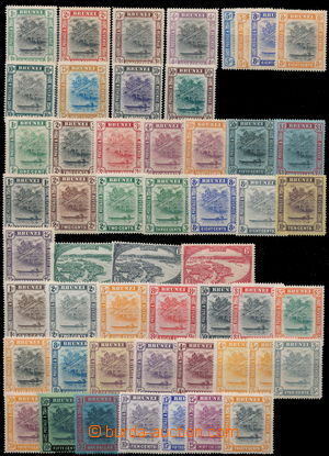 155851 - 1907-47 SG.23-32, 34-46 (11ks), 49, 50, 60-78 komplet, 79-91