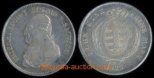 156103 - 1823 SAXONY  Friedrich August I. (1750-1823, silver coin 10E