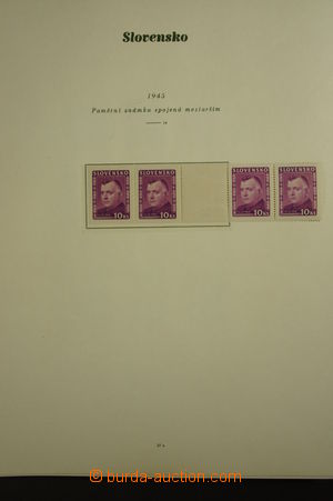 156127 - 1939-45 [COLLECTIONS] two basic collections on hingeless she