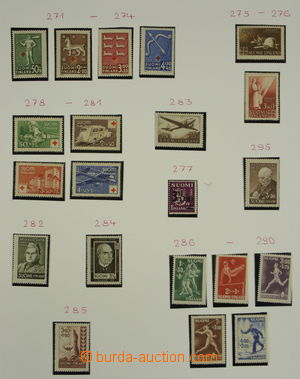 156289 - 1943-87 [SBÍRKY]  FINSKO, ISLAND  pěkná sbírka, obsahuje