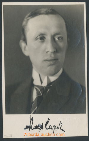 156553 - 1930 ČAPEK Karel (1890-1938), Czech writer, journalist, dra