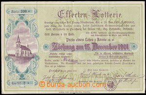 156669 - 1901 EFFECTEN - LOTTERIE  ticket issued on the occasion of b