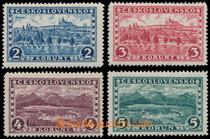 156816 - 1926 Pof.229-232, Prague, Tatras, complete set of without wa