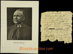 156901 - 1890 KMOCH František (1848–1912), český dirigent a skla