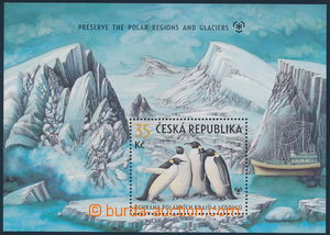 157023 - 2009 Pof.A589, miniature sheet Penguins, 1x miniature sheet 