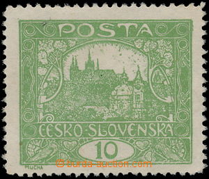 157093 -  Pof.6C, 10h zelená, rámečkový typ; zk. Ša