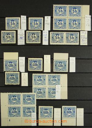 157226 - 1939 [COLLECTIONS]  NEWSPAPER STAMPS SELECTION of  Alb.D1-D1