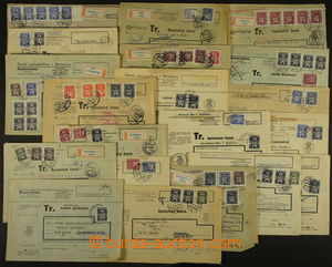 157349 - 1946-47 [COLLECTIONS]  selection of 20 pcs of court summons 