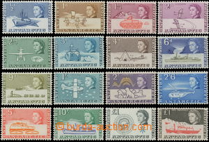 157375 - 1963 SG.1-15a, Alžběta II., Výzkum Antarktidy, kompletní
