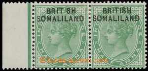 157401 - 1903 SG.1, 1a, Královna Viktorie ½A zelená, 2-páska,