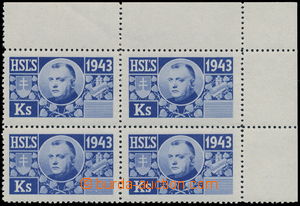 157431 - 1943 stranická stamp. Hlinkové Slovak popular side/party, 