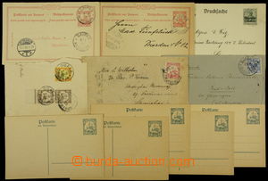 157485 - 1899-1907 MARIANEN  comp. of 11 pcs of entires, contains 5x 