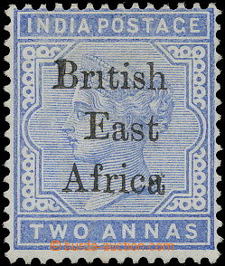 157531 - 1895-96 SG.52b, přetisk na India 4A modrá, chybotisk BR1TI
