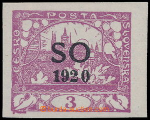 157574 -  Pof.SO2, 3h violet, retouch branch on pos. 90/2; c.v.. 800C