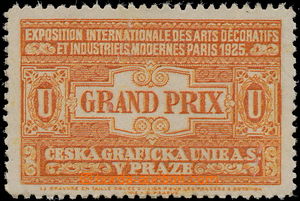 157601 - 1925 GRAND PRIX - Czech graphic union Inc., advertising labe
