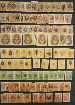 157672 - 1918-1923 [COLLECTIONS]  comp. of stamps on 2 two-sided full