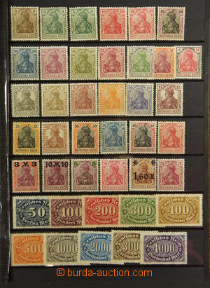 157673 - 1870-1945 [COLLECTIONS]  small collection of unused stamps o