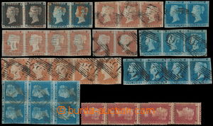 157680 - 1840-1864 [COLLECTIONS] interesting comp. of stamps Queen Vi
