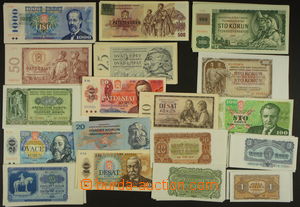 157685 -  [SBÍRKY] SESTAVA 62ks československých bankovek, Ba.86-1