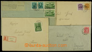 157702 - 1939-1941 comp. 4 pcs of letters from Hungary occupied Koši