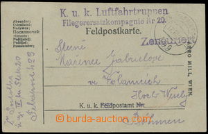 157714 - 1918 KuK LUFTFAHRTRUPPEN/ FLIEGERERSATZKOMPAGNIE Nr.20, řá