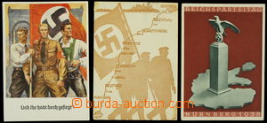 157755 - 1936-38 GERMANY  comp. 3 pcs of, contains Reichsparteitag 19