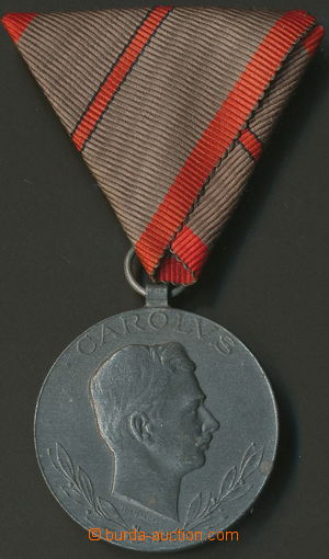157825 - 1916-1918 Karel I., medaile  Laeso militi, Zn, signováno Pl