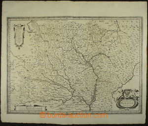 157835 - 1633 [SBÍRKY]  KOMENSKÉHO MAPA MORAVY  mapa Markrabství m