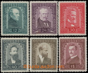 157942 - 1932 Mi.545-550, Painters, very nice set, cat. 320€