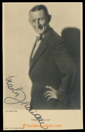158027 - 1938? BURIAN Vlasta (1891–1962), king of comedians, actor,