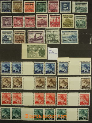 158145 - 1939-45 [COLLECTIONS]  SELECTION of stamp. in/at 1 stockbook