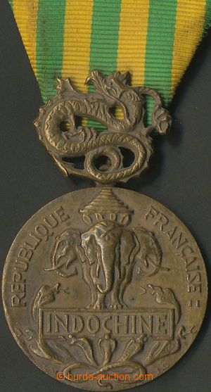 158201 - 1953 Memorial medal after/behind campaign in/at Indočíně;