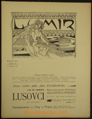 158228 - 1902 ALFONS MUCHA - časopis Lumír, ročník XXX, číslo 1