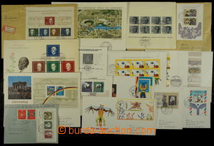 158414 - 1959-1991 [SBÍRKY]  SESTAVA 29ks dopisů vyfr. aršíky, mj