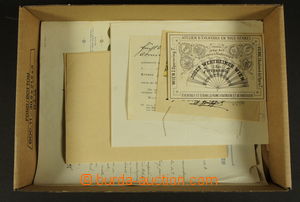 158420 - 1810-1940 [SBÍRKY]  SCHWARZENBERG  zajímavý konvolut doku
