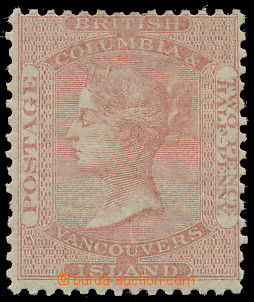 158502 - 1860 BRITISH COLUMBIA & VANCOUVER ISLAND  SG.2, Královna Vi