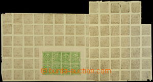 158630 - 1899 SG.14, 29, Znak 1A fialovohnědá, 72-blok bez perforac
