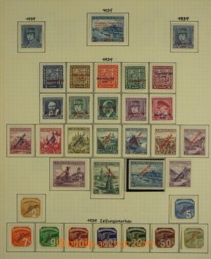 158634 - 1939-45 [SBÍRKY]  GENERÁLNÍ sbírka na listech, kompletn