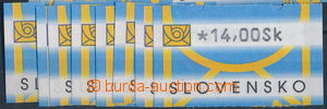 158886 - 2001 Zber.AT1 I, 1.série automatových známek, hodnoty 5,50 -