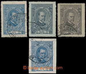 158967 -  Pof.140-142, interesting complete set, value 125h with plat