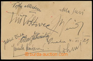158981 - 1929 OSVOBOZENÉ THEATRE  exceptional collection hvězd OD, 
