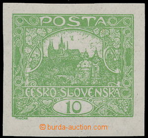 159243 -  Pof.6, 10h zelená, s dolním okrajem, krásný střih; zk.