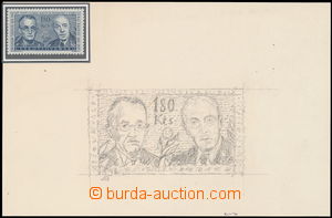159308 - 1962 návrh Maxe Švabinského (1873-1962) pro známku Pof.1