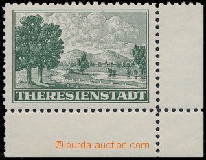 159547 - 1943 Pof.PR1A, Připouštěcí známka Terezín, ŘZ 10½