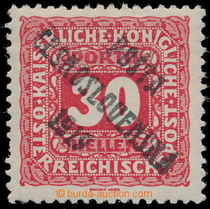 159717 -  Pof.77Po, Postage due stamp - small numerals 30h, turned ov