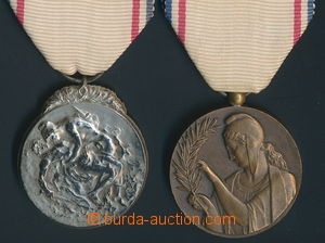 159779 -  Medal after/behind French vděčnost, 2 types; Kounovský 3