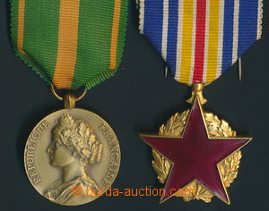 159780 -  Odznak za zranění pro vojáky + Pamětní medaile pro upr