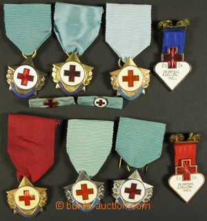 159786 -  RED CROSS   medal For/Behind obětavou and záslužnou work